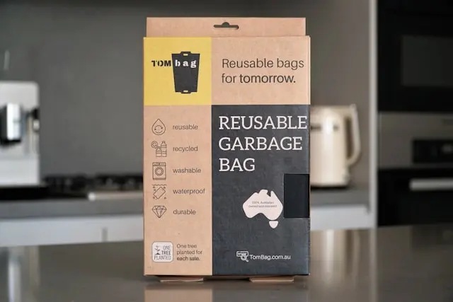 bolsa reusable de papel