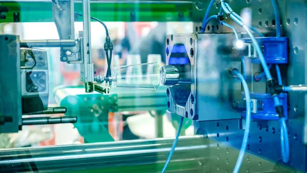 Fabricación de materia prima para plásticos