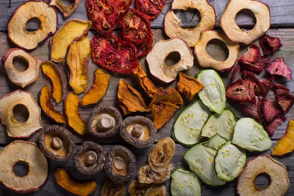 Frutas deshidratadas y conservas sostenibles