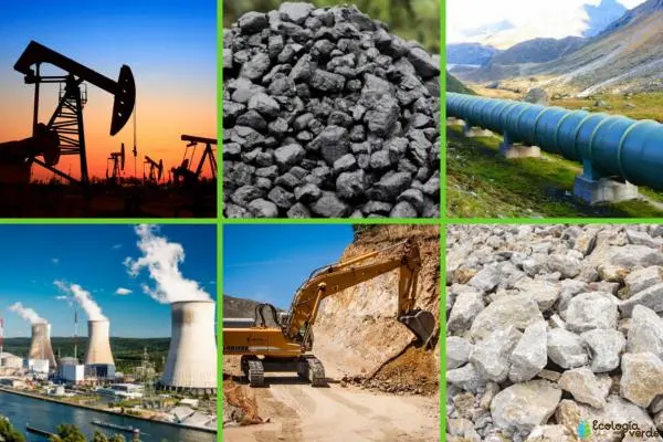 Recursos naturales renovables y no renovables: clasificación clave