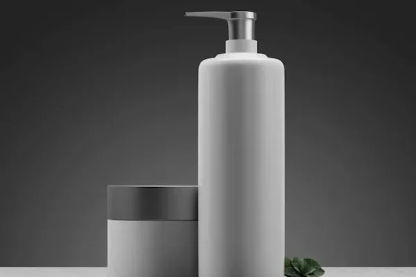 dos envases para cosmeticos PVC